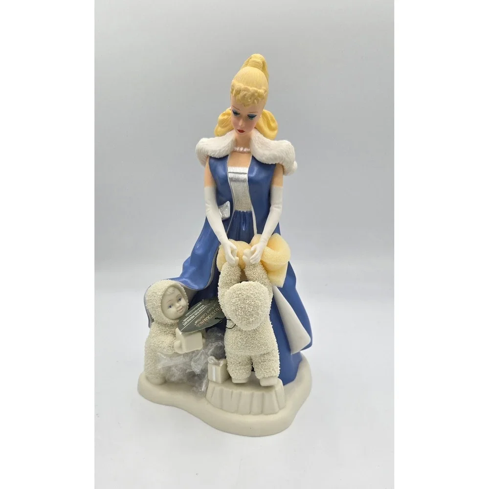 Department 56 Snowbabies The Guest Collection‎ Under the Midnight Moon w/ Barbie